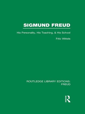 cover image of Sigmund Freud (RLE